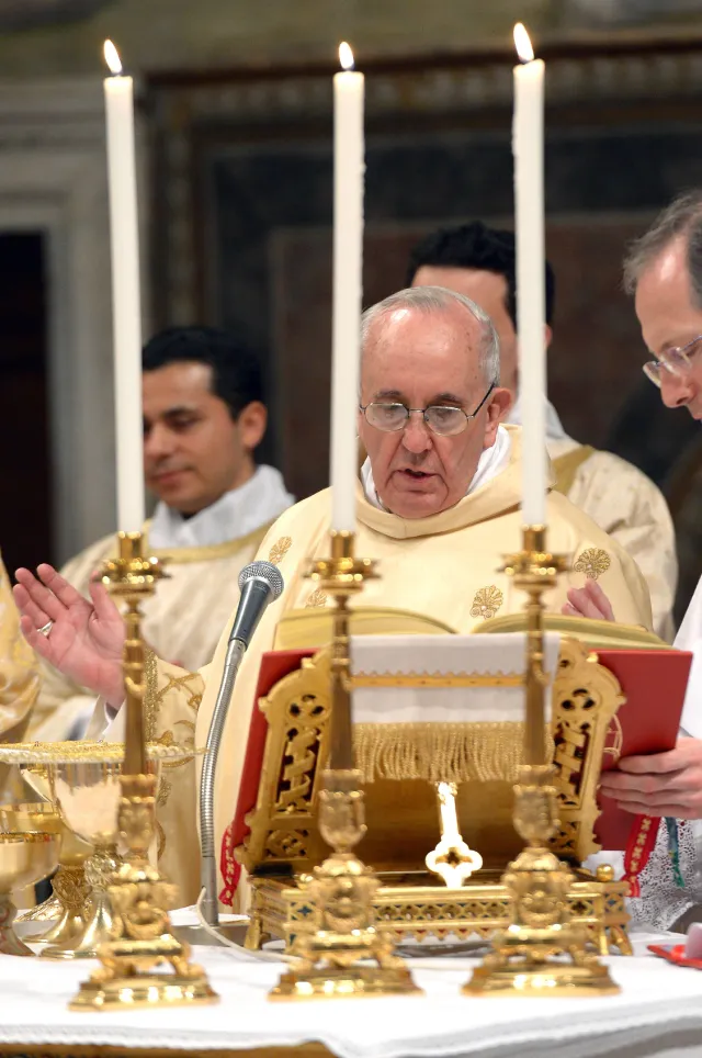 Papież Franciszek przedstawił program pontyfikatu: "Podążać, budować, wyznawać"