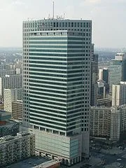 Budynek Warszawskiego Centrum Finansowego.  Źr. Wieżowce Warszawy, Wikipedia