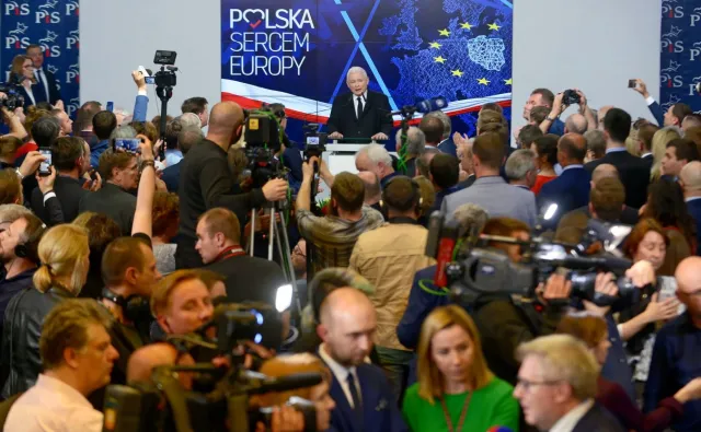 Jarosław Kaczyński naruszył ciszę wyborczą? PKW: Jeżeli obywatel uważa, że naruszono prawo wyborcze, może złożyć protest