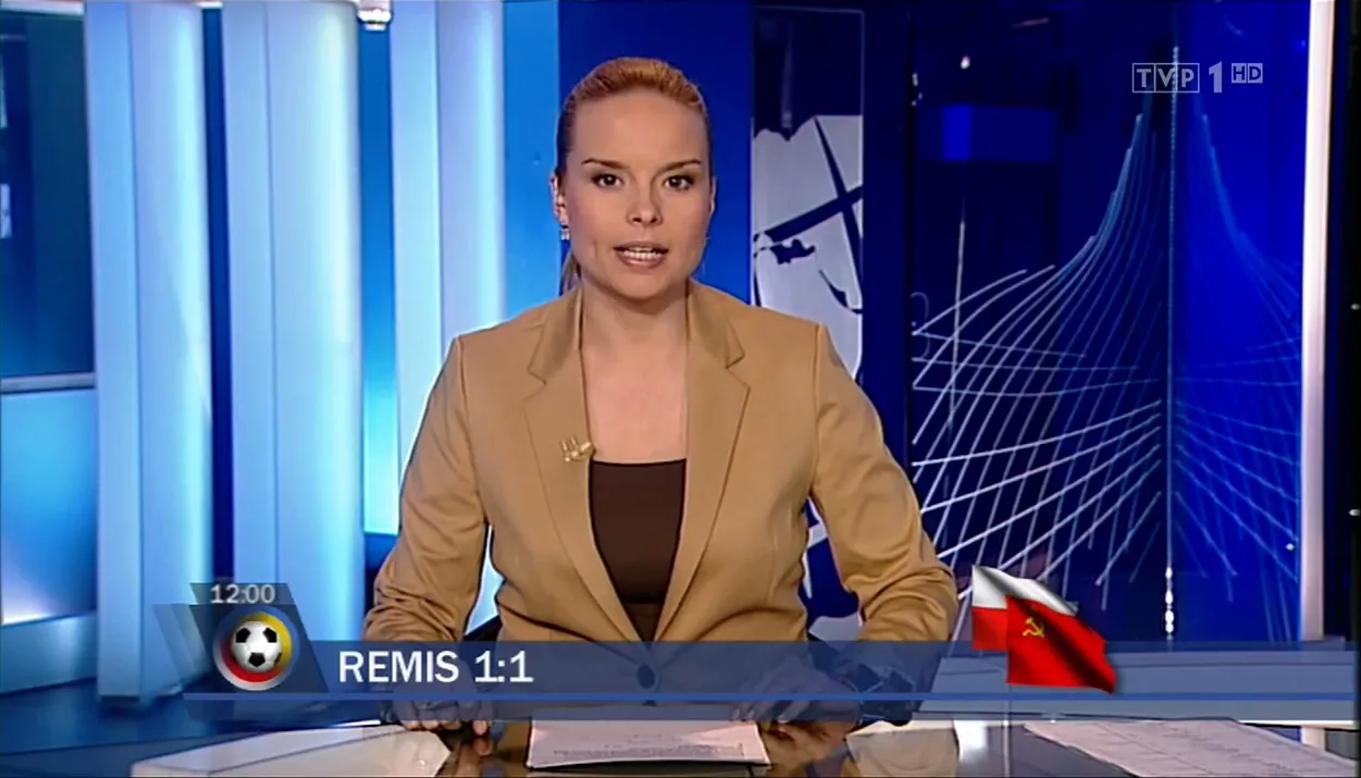 Zwolnienia w TVP za flagę ZSRR w "Wiadomościach" podczas Euro 2012