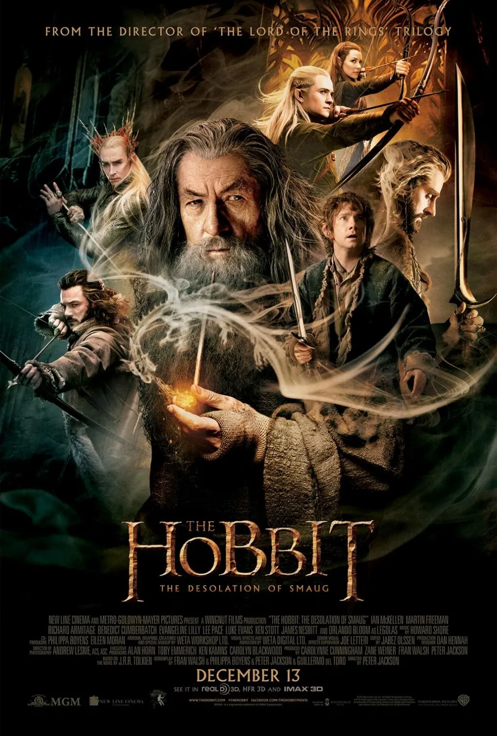 Bohaterowie "Hobbita" na nowych plakatach