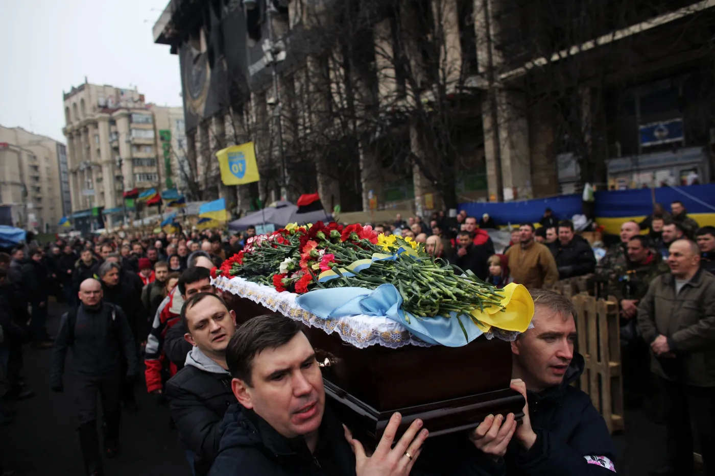 Zwiększyła się liczba śmiertelnych ofiar protestu na Majdanie