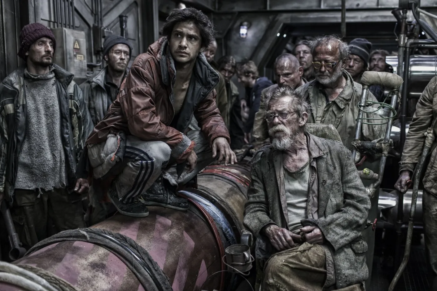Luke Pasqualino, John Hurt