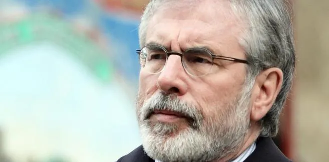 Gerry Adams. Fot. EPA/ANDY RAIN/PAP/EPA