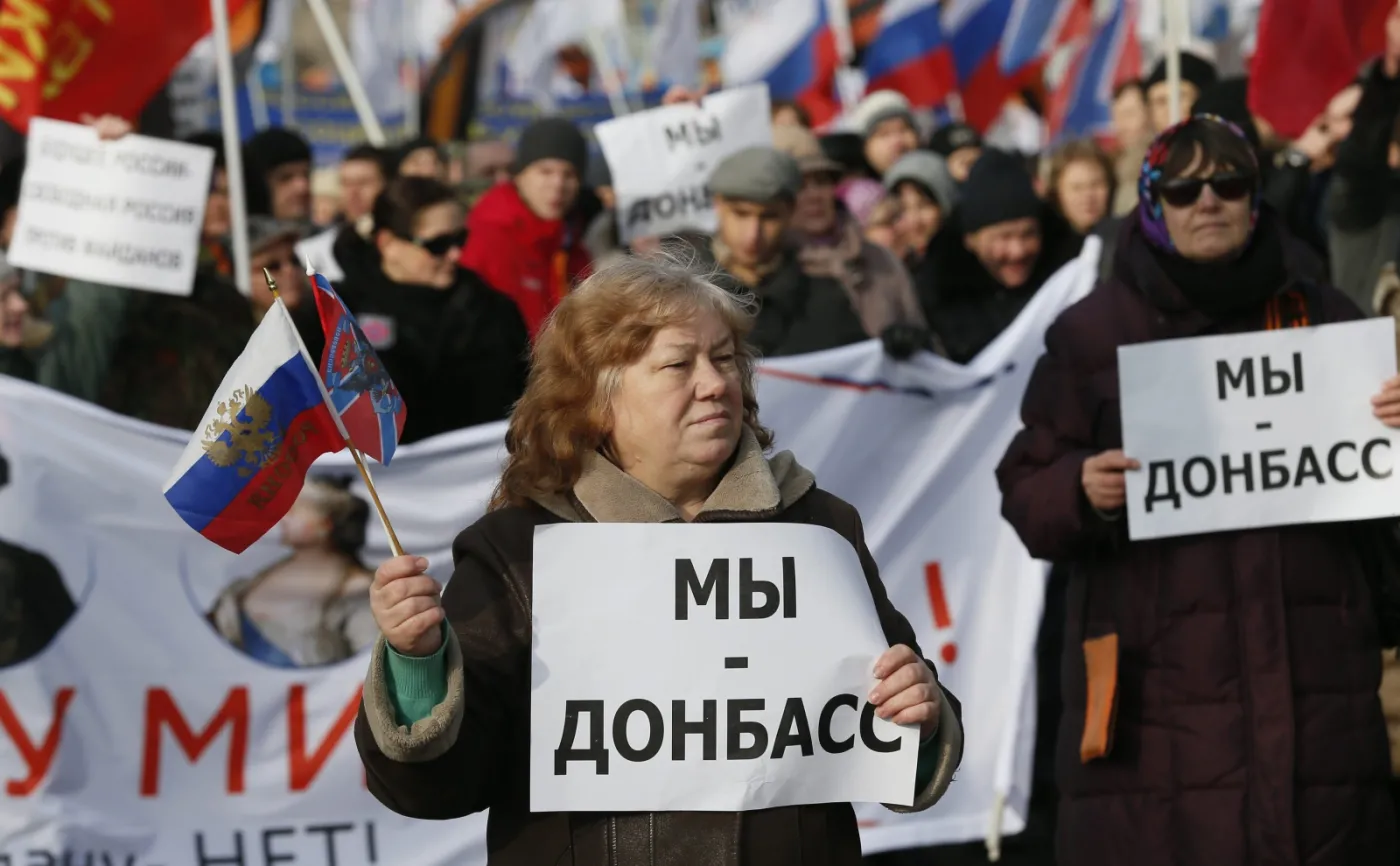 Antymajdan w Moskwie: Motocykliści, Kozacy i studenci razem popierają Putina