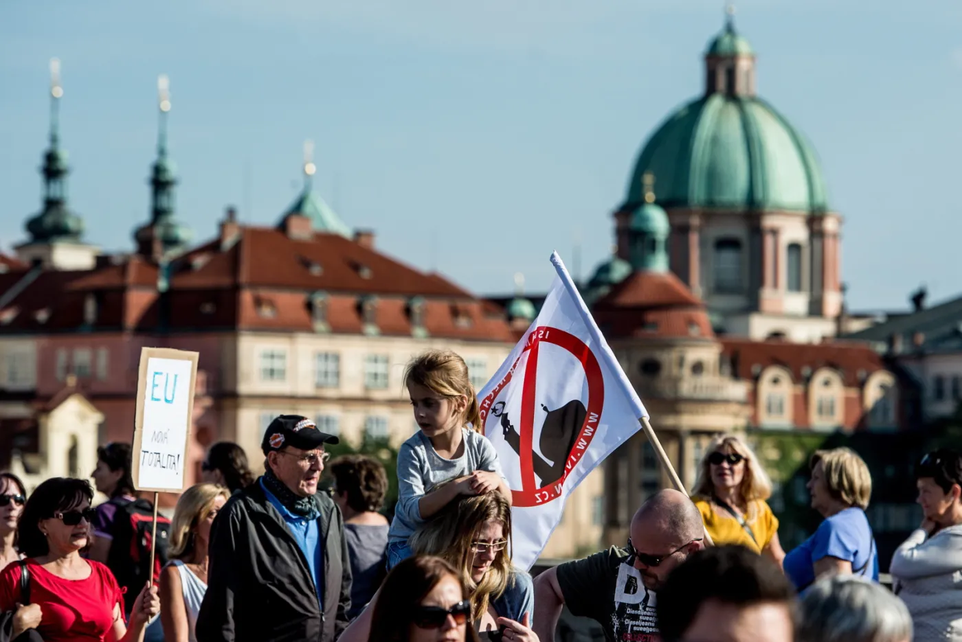 Czechy: Protest przeciwko imigrantom