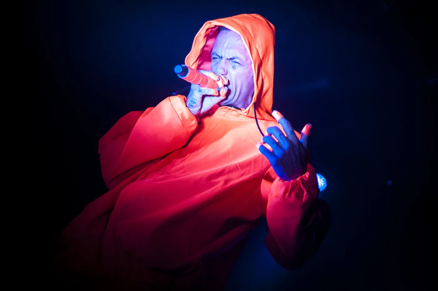 Die Antwoord i Dub Fx wystąpili w Warszawie. Zobacz zdjęcia