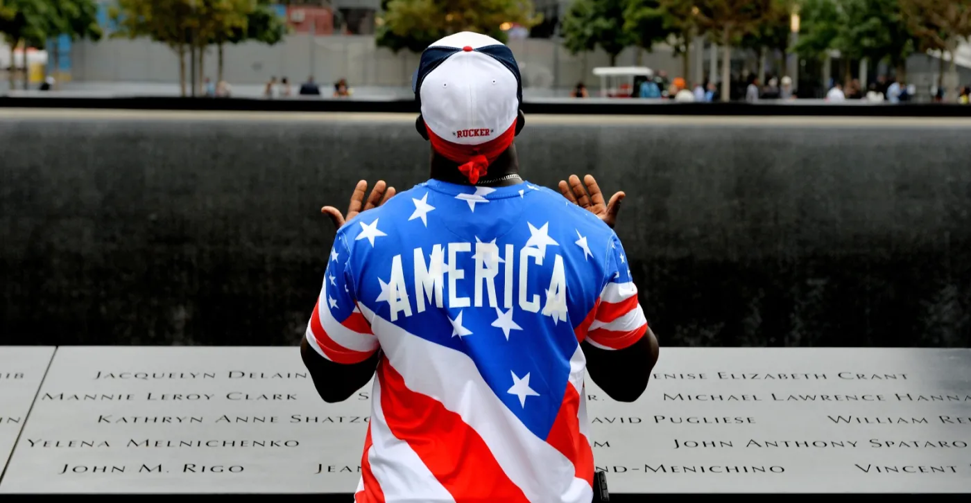 13. rocznica zamachu na World Trade Center. Fot. EPA/JUSTIN LANE