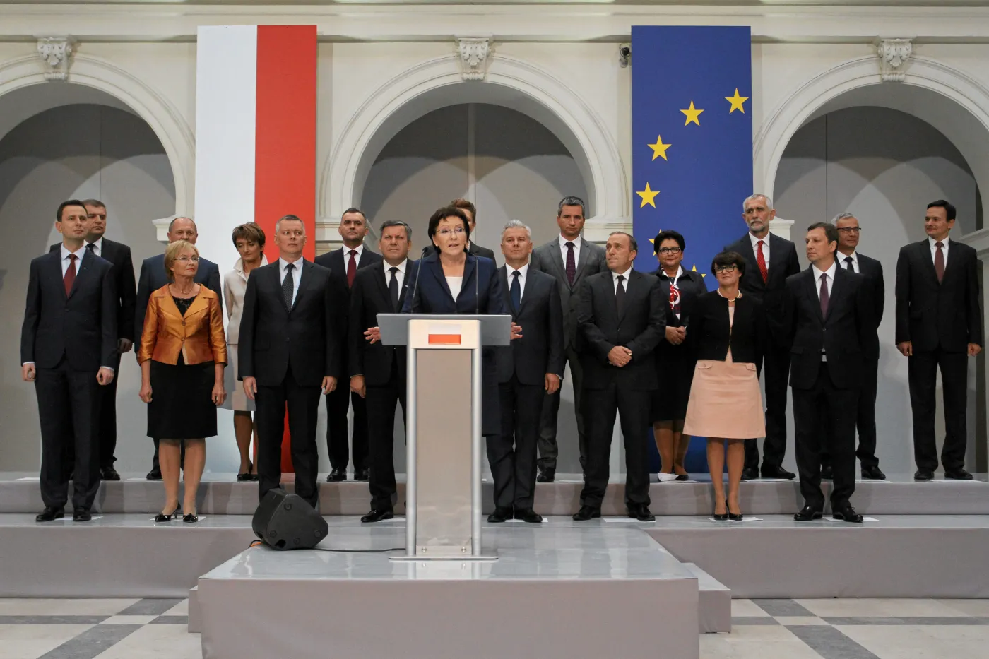 Ewa Kopacz przedstawia skład rządu
