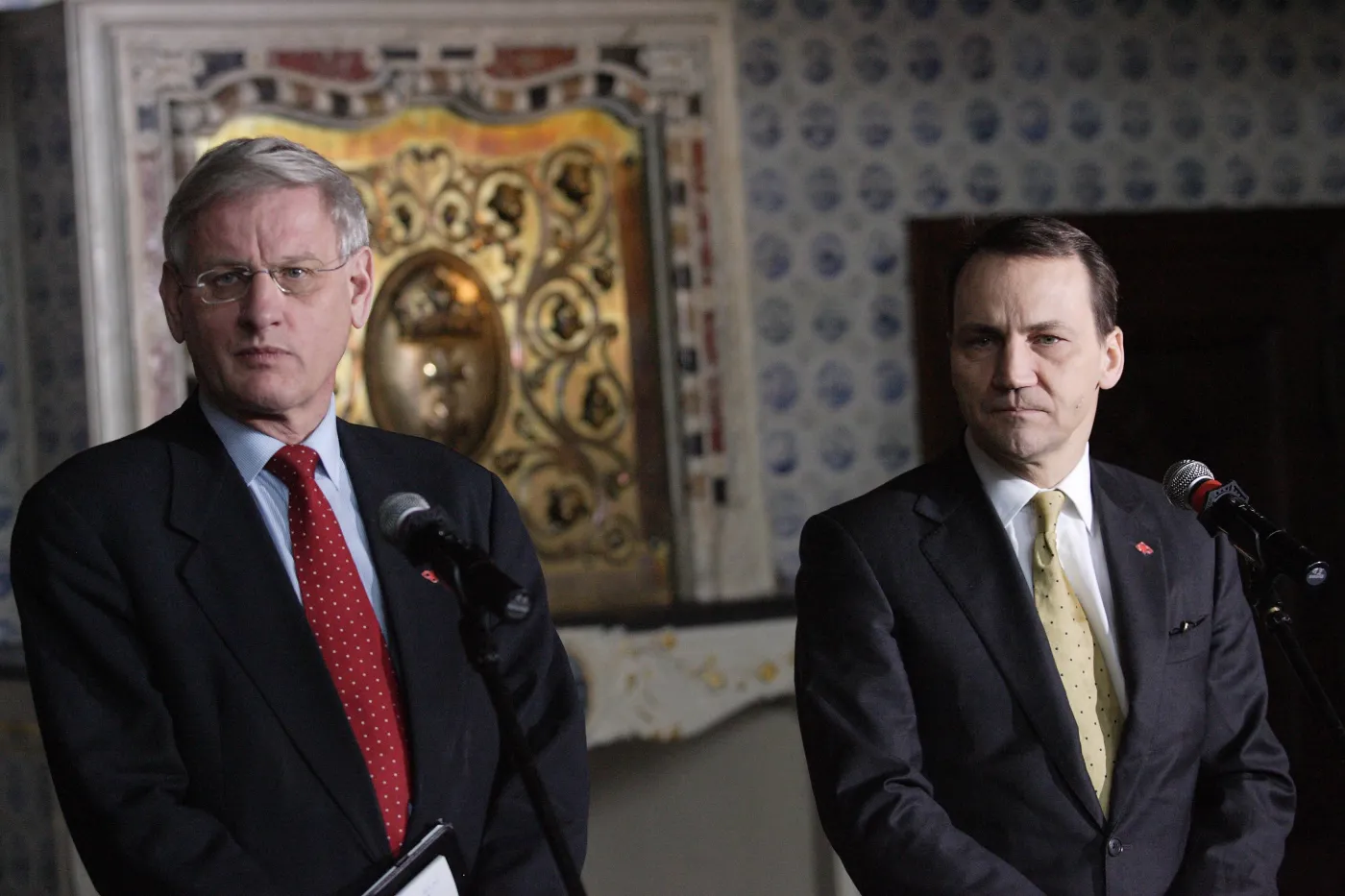 Radosław Sikorski i Carl Bildt