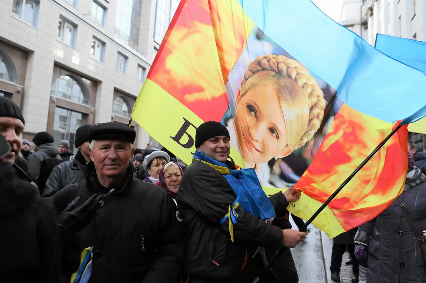 Wielka demonstracja na Majdanie