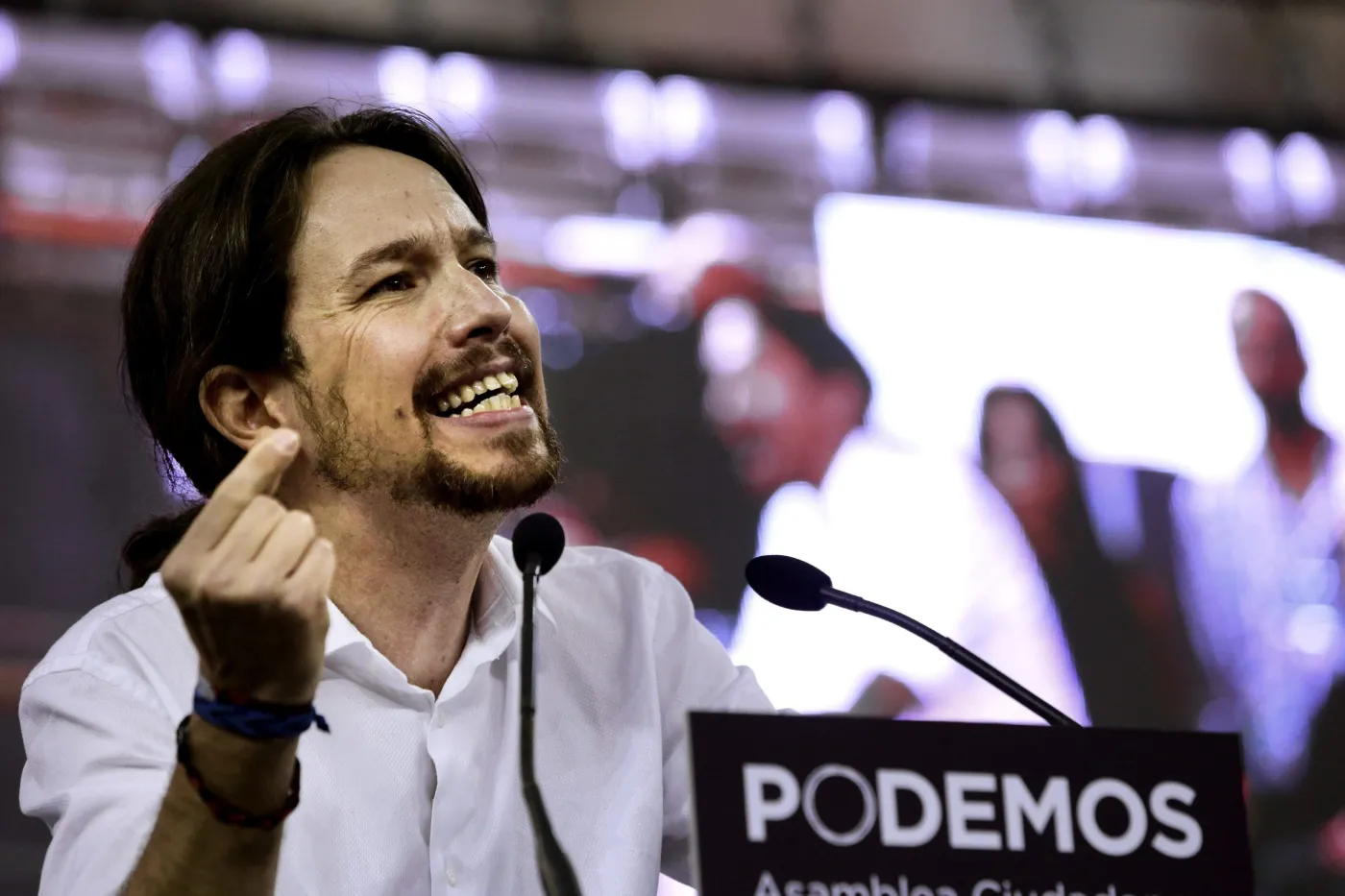 Pablo Iglesias z partii Podemos