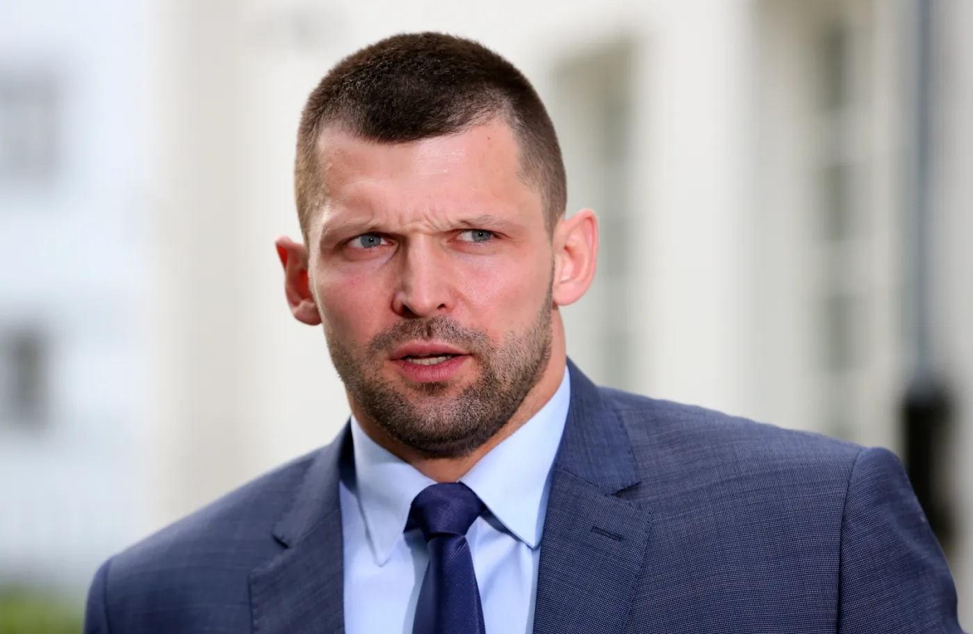 B. Prezes Polskiego Związku Podnoszenia Ciężarów Szymon Kołecki, PAP/Leszek Szymański