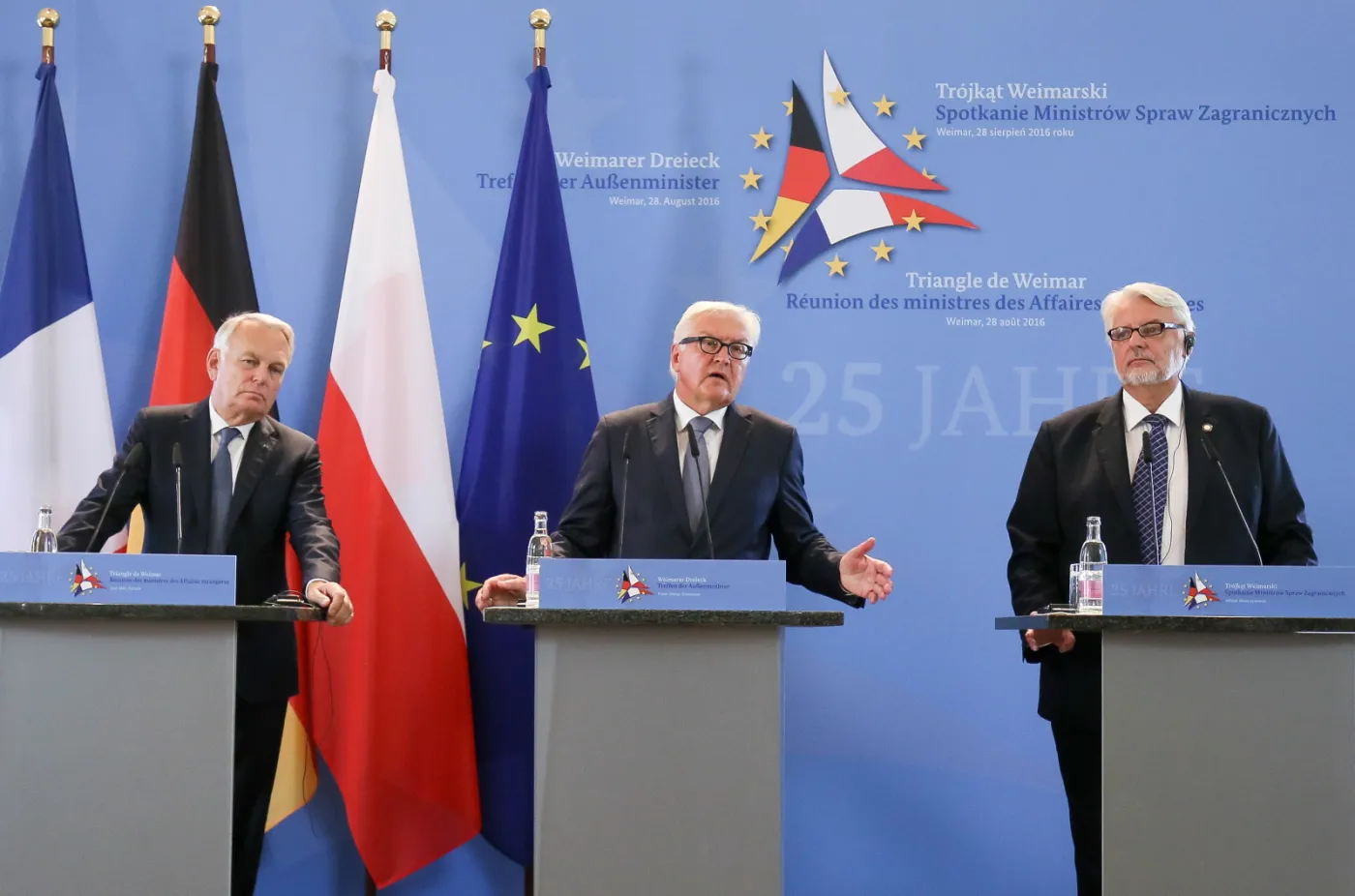 Szefowie MSZ państw Trójkąta Weimarskiego: chcemy wzmocnić UE