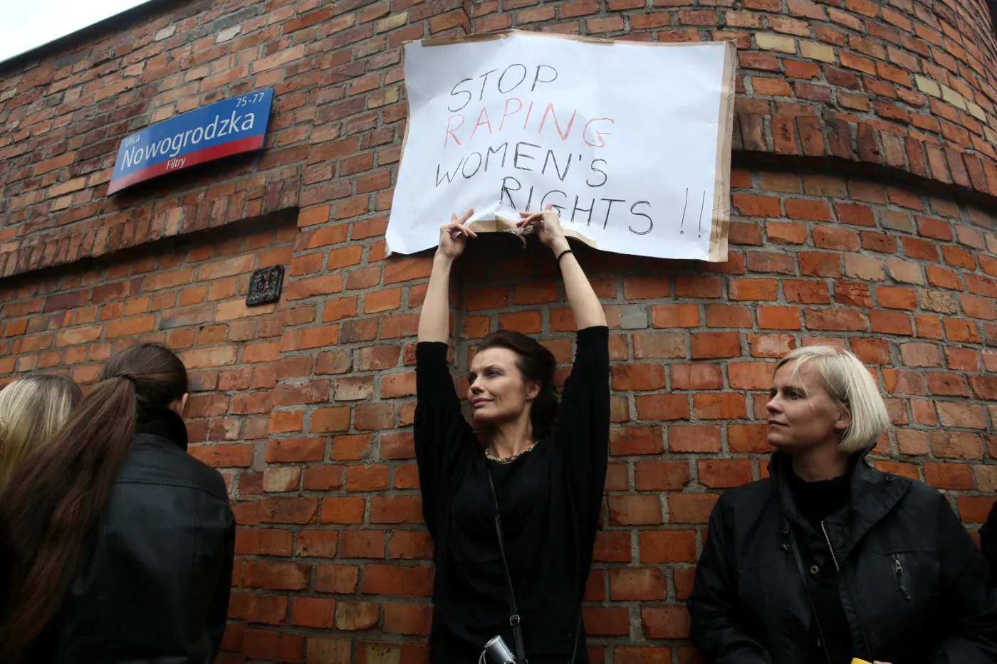 "Czarny poniedziałek" w Warszawie