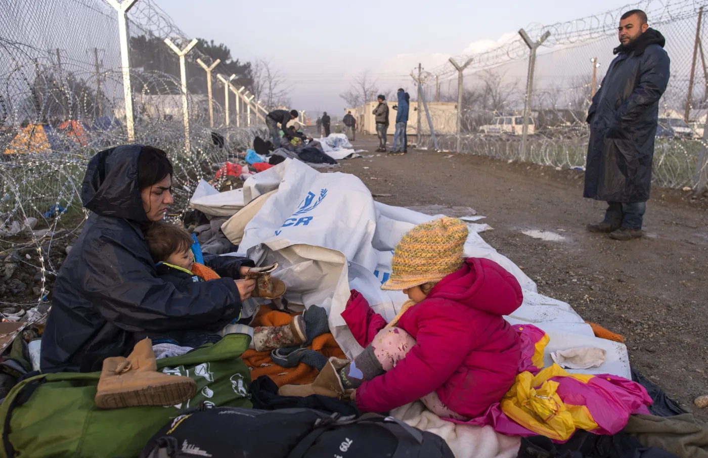 Ponad 7 tys. migrantów na granicy grecko-macedońskiej