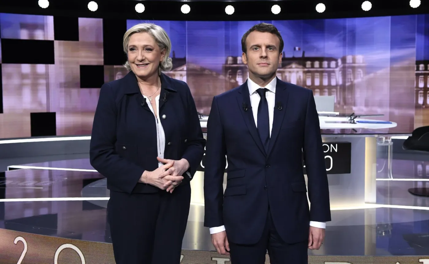 Francja: W niedzielę w drugiej turze wyborów zmierzą się Macron i Le Pen
