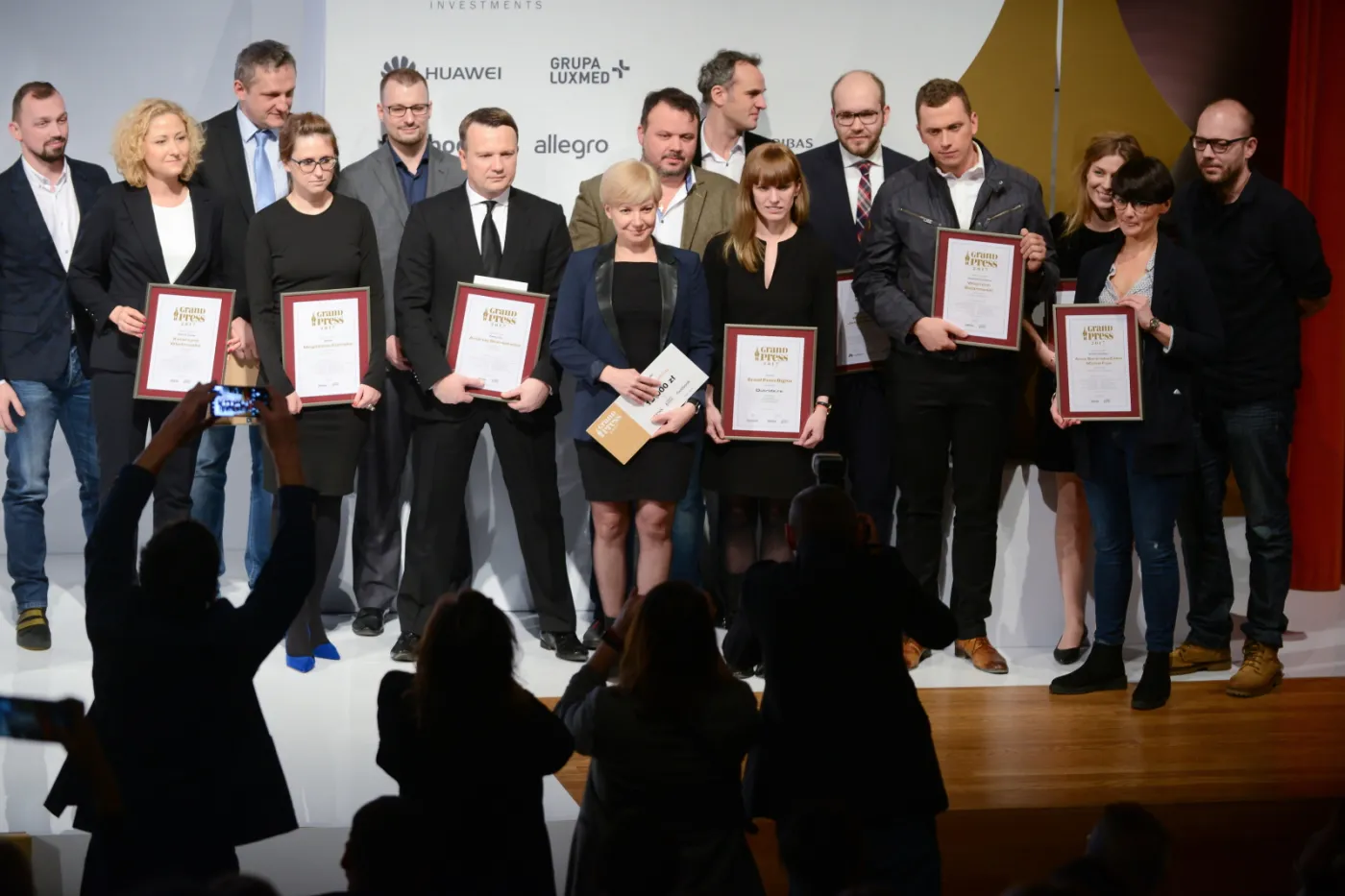 Dziennikarze DGP z nagrodami Grand Press