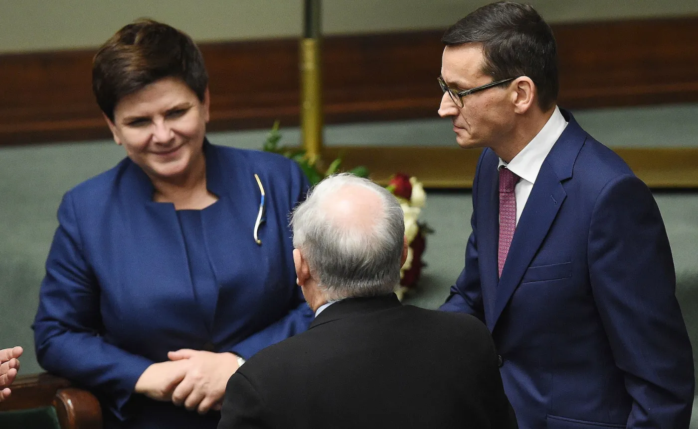 Szydło, Kaczyński i Morawiecki
