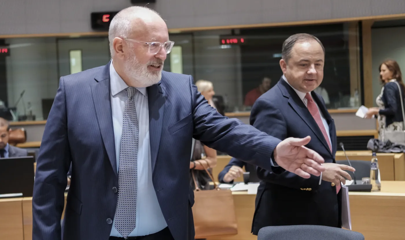 Wiceprzewodniczący KE Frans Timmermans