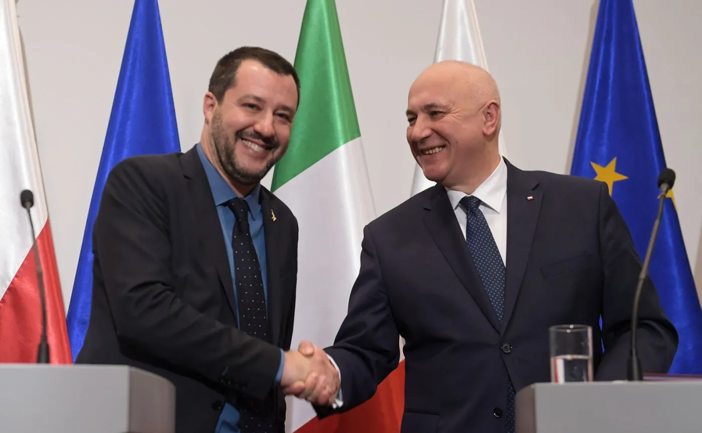 "Corriere della Sera": Putin mówi Salviniemu - albo ze mną, albo z Polakami