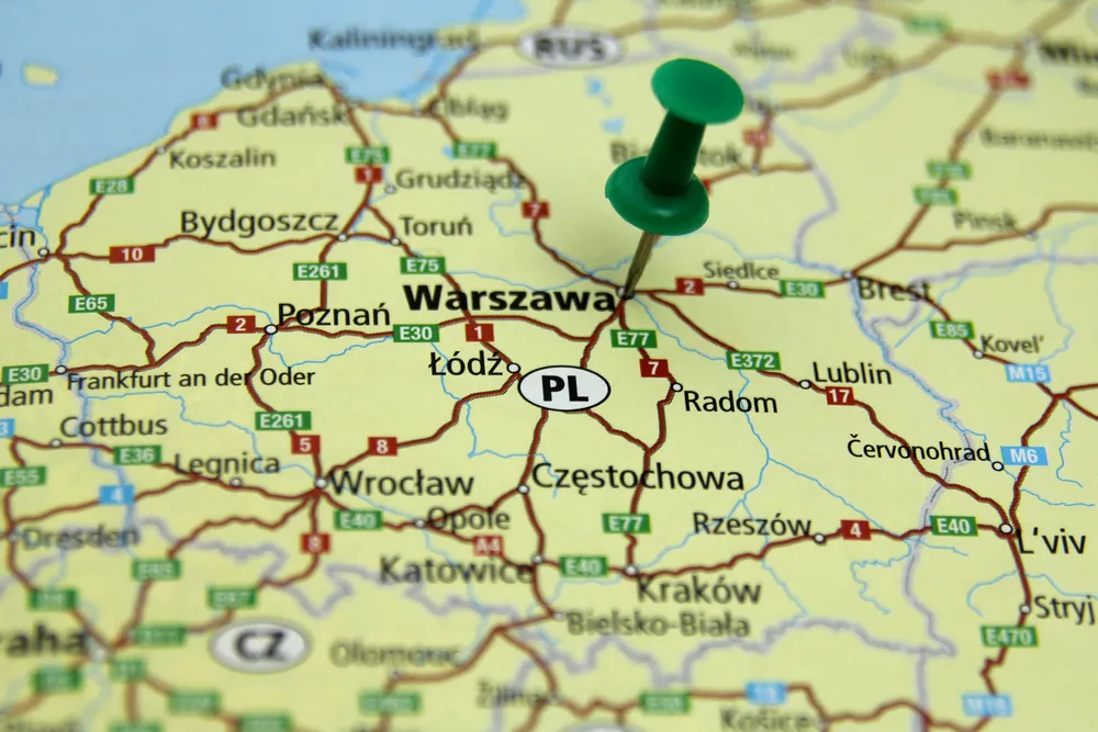 Polska mapa