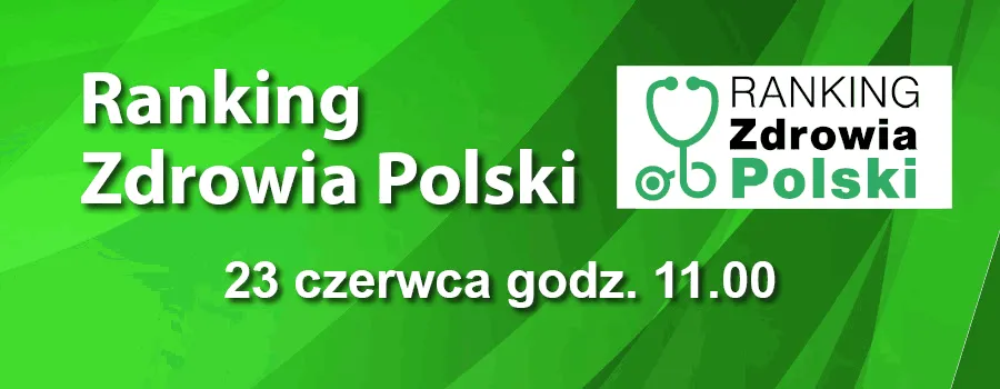 DGP zaprasza na Galę V edycji Rankingu Zdrowia Polski, która odbędzie się w nowej formule online 23 czerwca br. o godz. 11. 