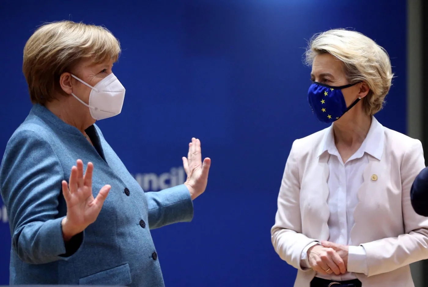 Ursula von der Leyen Angela Merkel