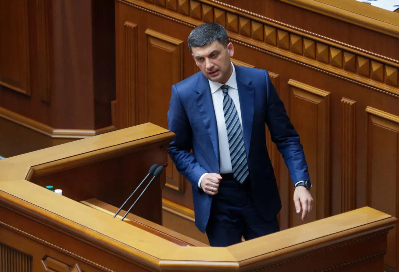 Ukraina: Parlament odrzucił wniosek o dymisję premiera Hrojsmana