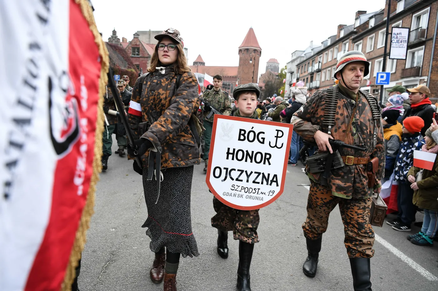 Parada Niepodległości w Gdańsku  [ZOBACZ ZDJĘCIA]