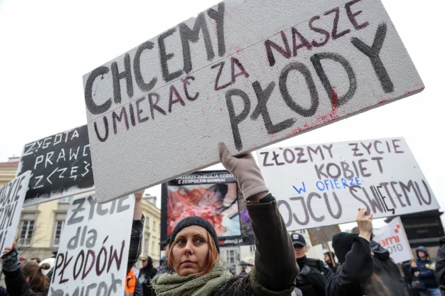 "Wyskrobać rząd", "Aborcja w obronie życia". Zobacz hasła warszawskiej Manify