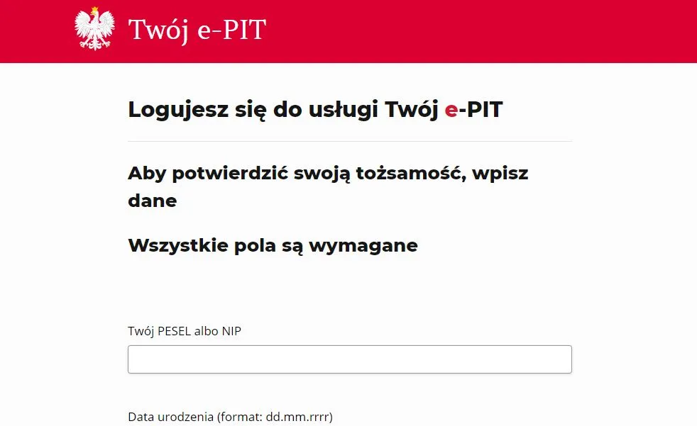 Przerwa techniczna w usłudze Twój e-PIT. Od 5 lutego dostęp do zeznań za 2020