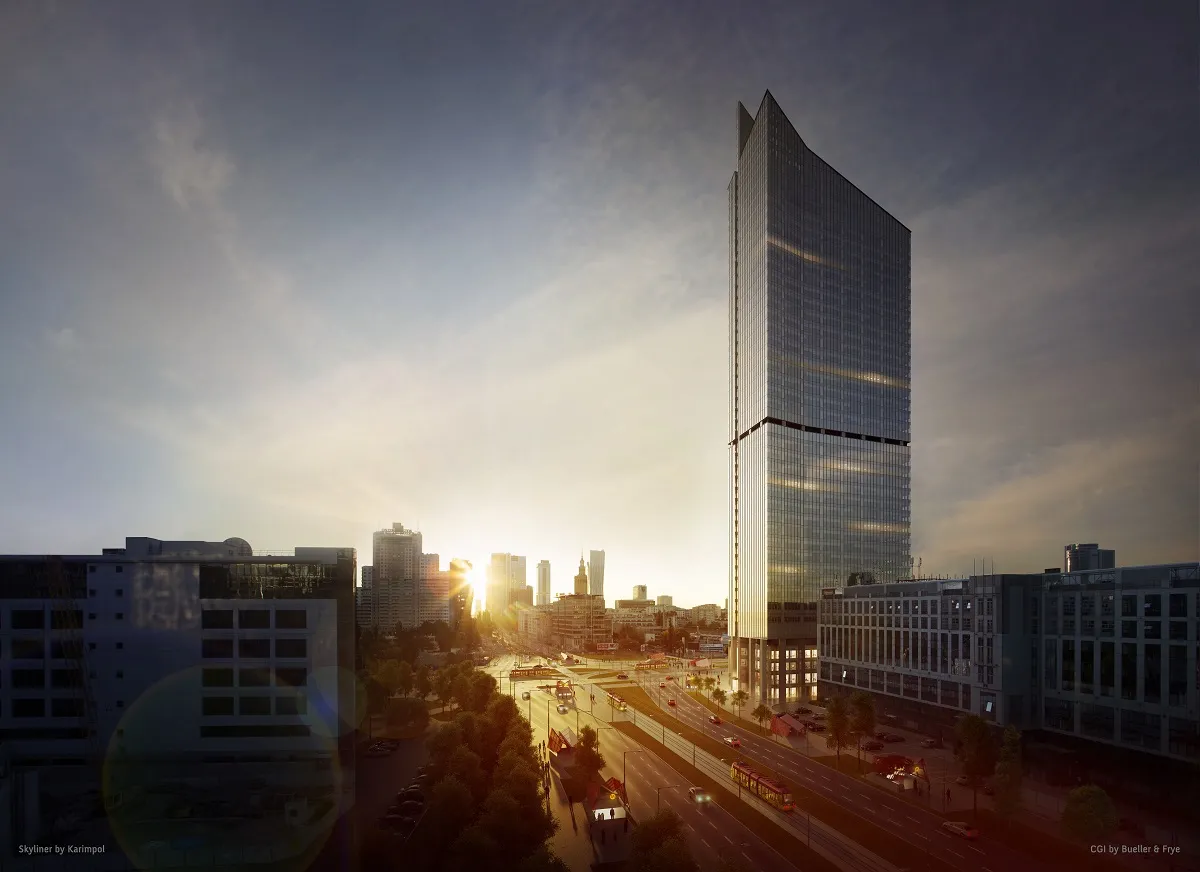Nowy wieżowiec na mapie Warszawy. Rusza budowa Skylinera