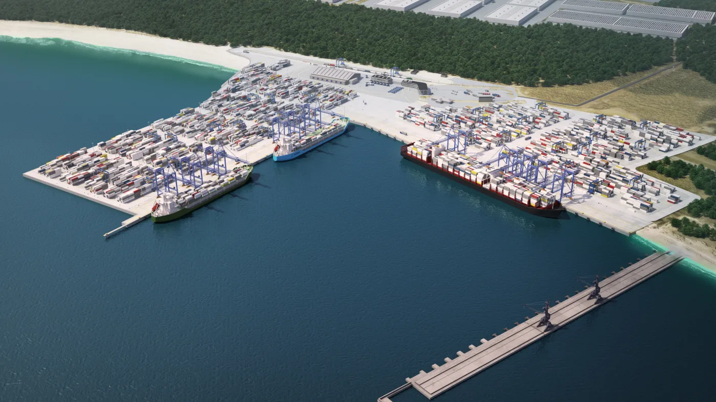 Gdańsk nie zatapia Portu Centralnego. DCT zbuduje hub na morzu