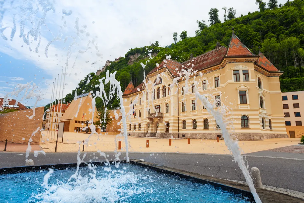 Vaduz, stolica księstwa Lichtenstein