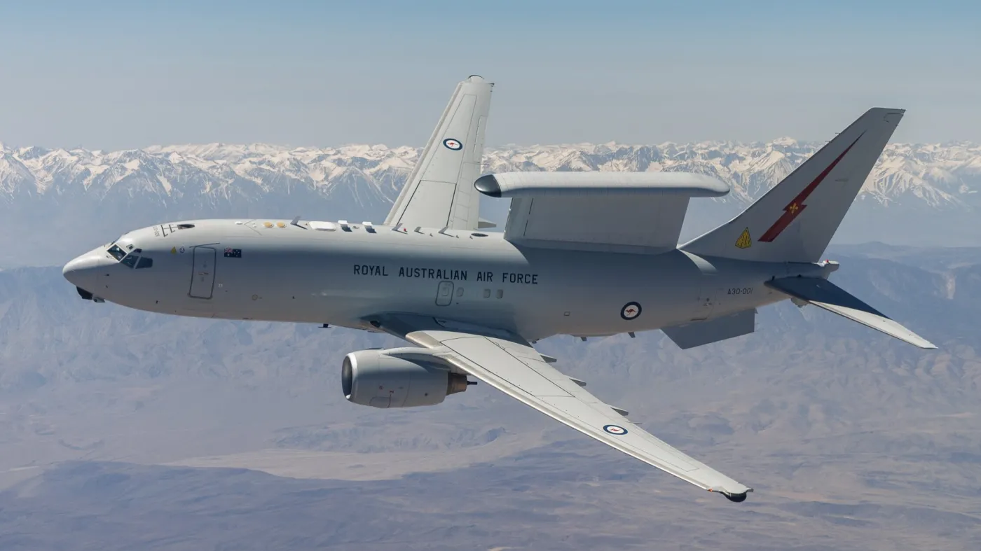 E-7A Wedgetail australijskich sił powietrznych. Saab GlobalEye to jego konkurent