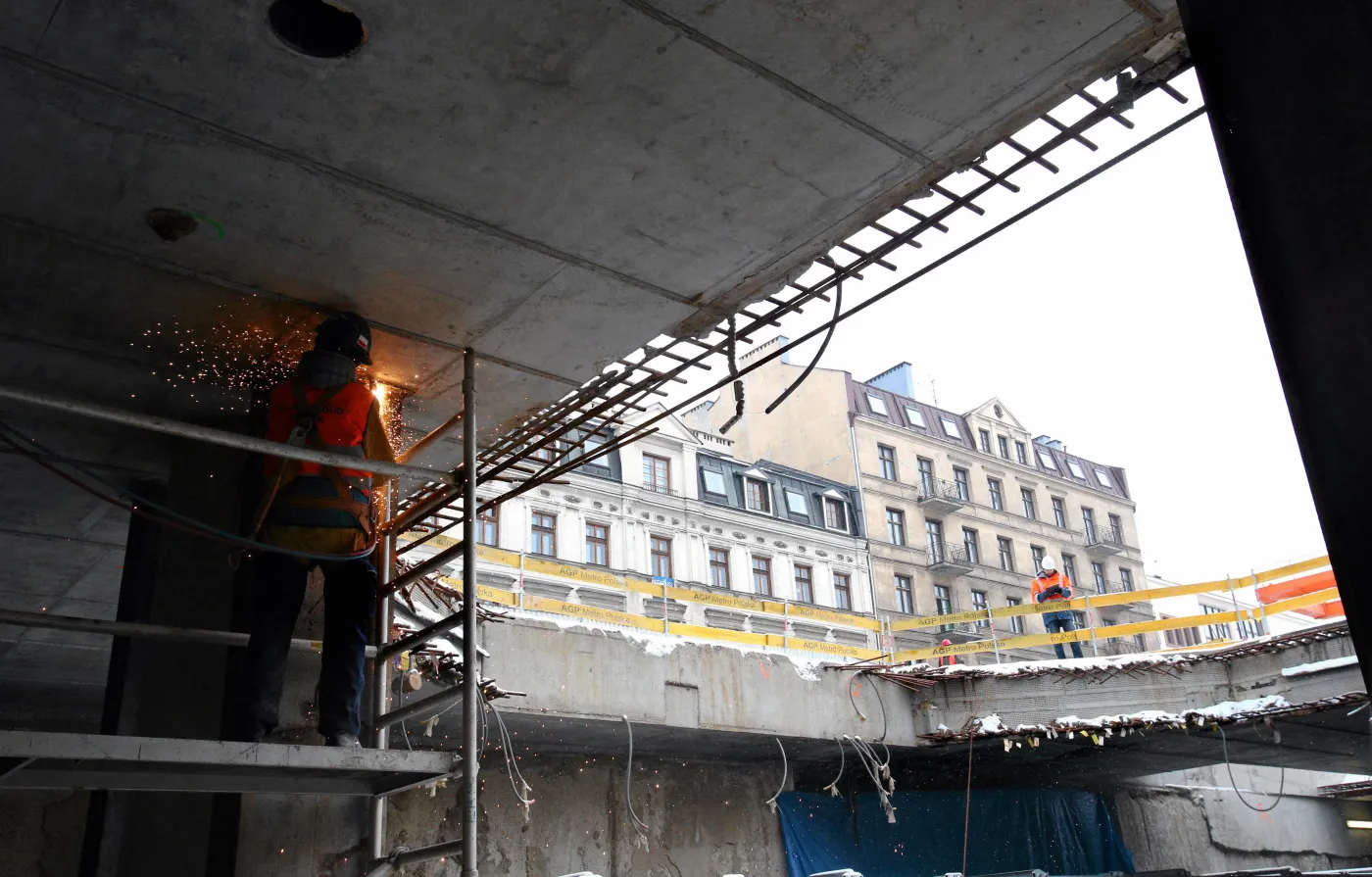 Metro w Warszawie: Dworzec Wileński - najdłuższa stacja II linii metra (zdjęcia)