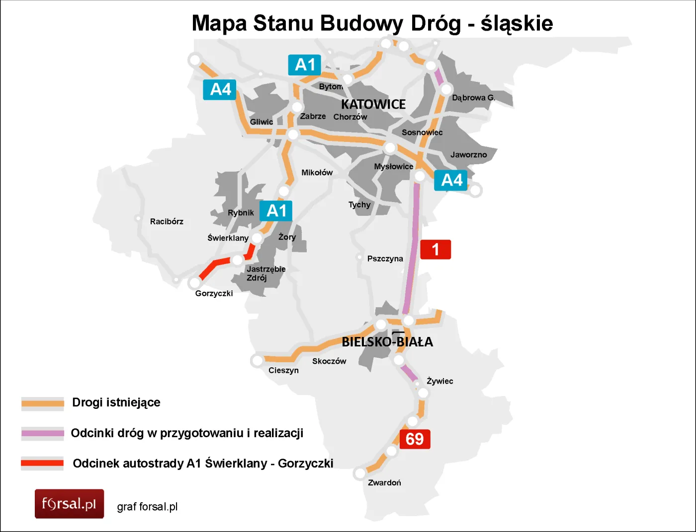 Autostrada A1: Intercor ma umowę na dokończenie A1, otwarcie w I poł. 2014 r.