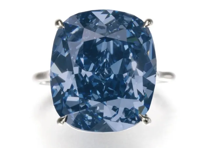 Diament Blue Moon, źródło: Sotheby's