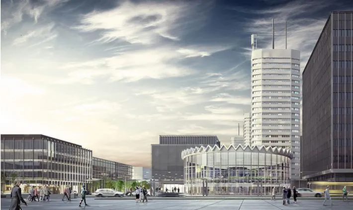 Znika Rotunda, ikona Warszawy. Ten budynek zastąpi ją w 2019 roku [WIZUALIZACJE]
