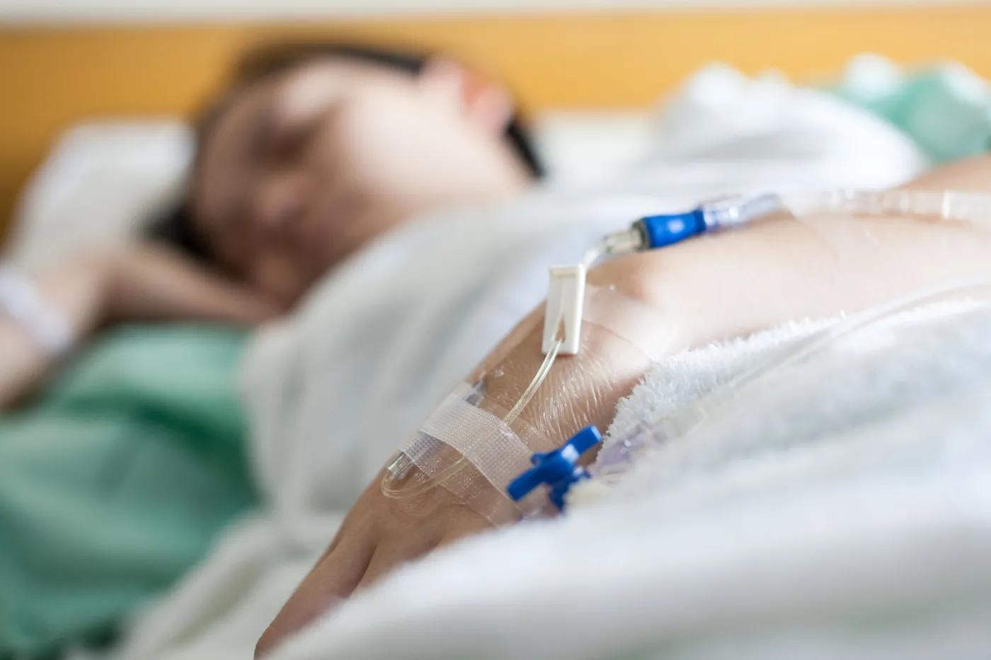 Trwa sezon grypowy. Rzecznik MZ: Obłożenie łóżek pediatrycznych w Polsce wynosi ok. 60 proc.
