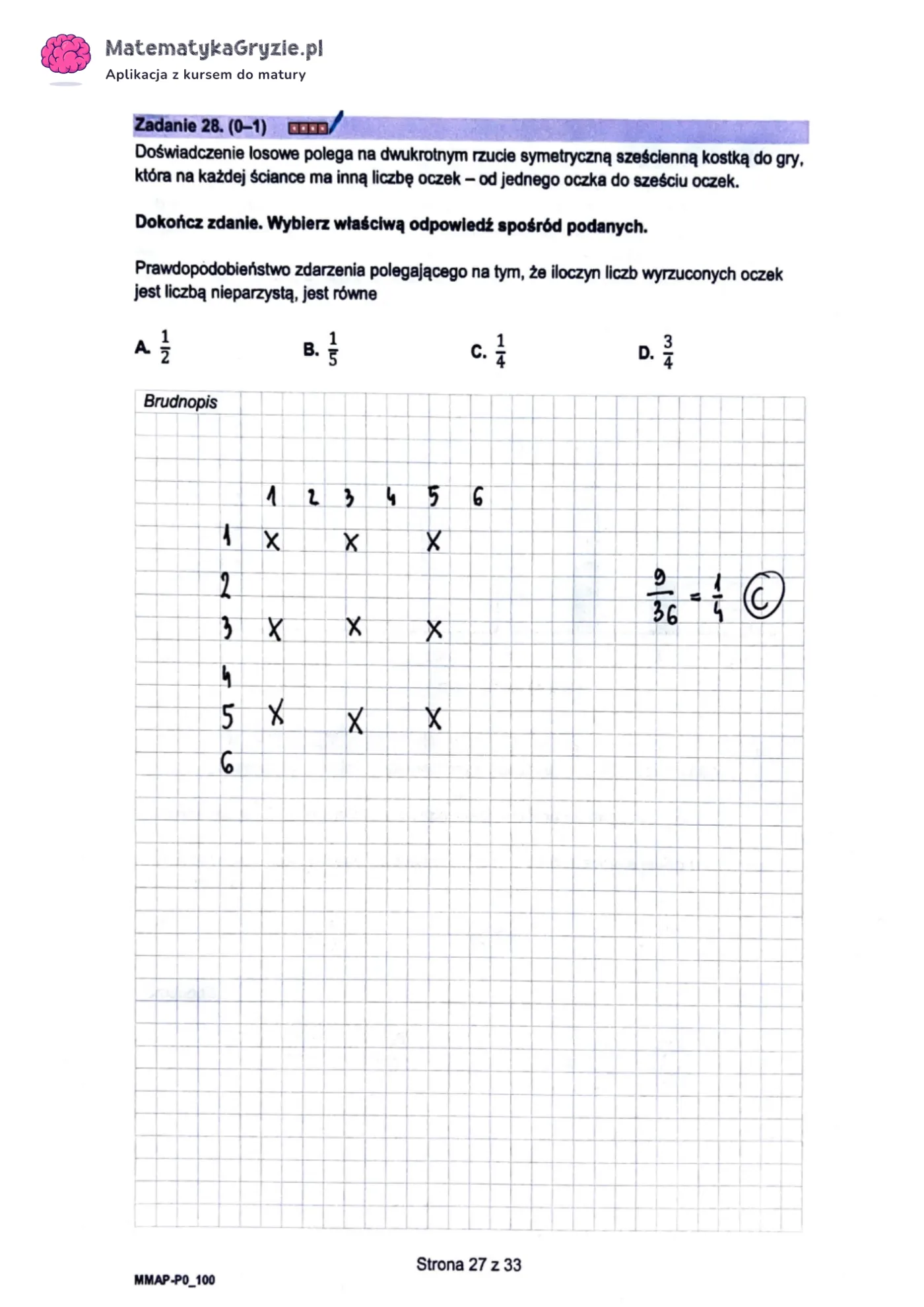 Matura z matematyki