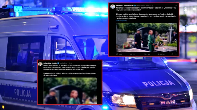 Matka czteromiesięcznego chłopca doprowadzona na jego pogrzeb w kajdankach. "Środki nieproporcjonalne do zagrożenia"
