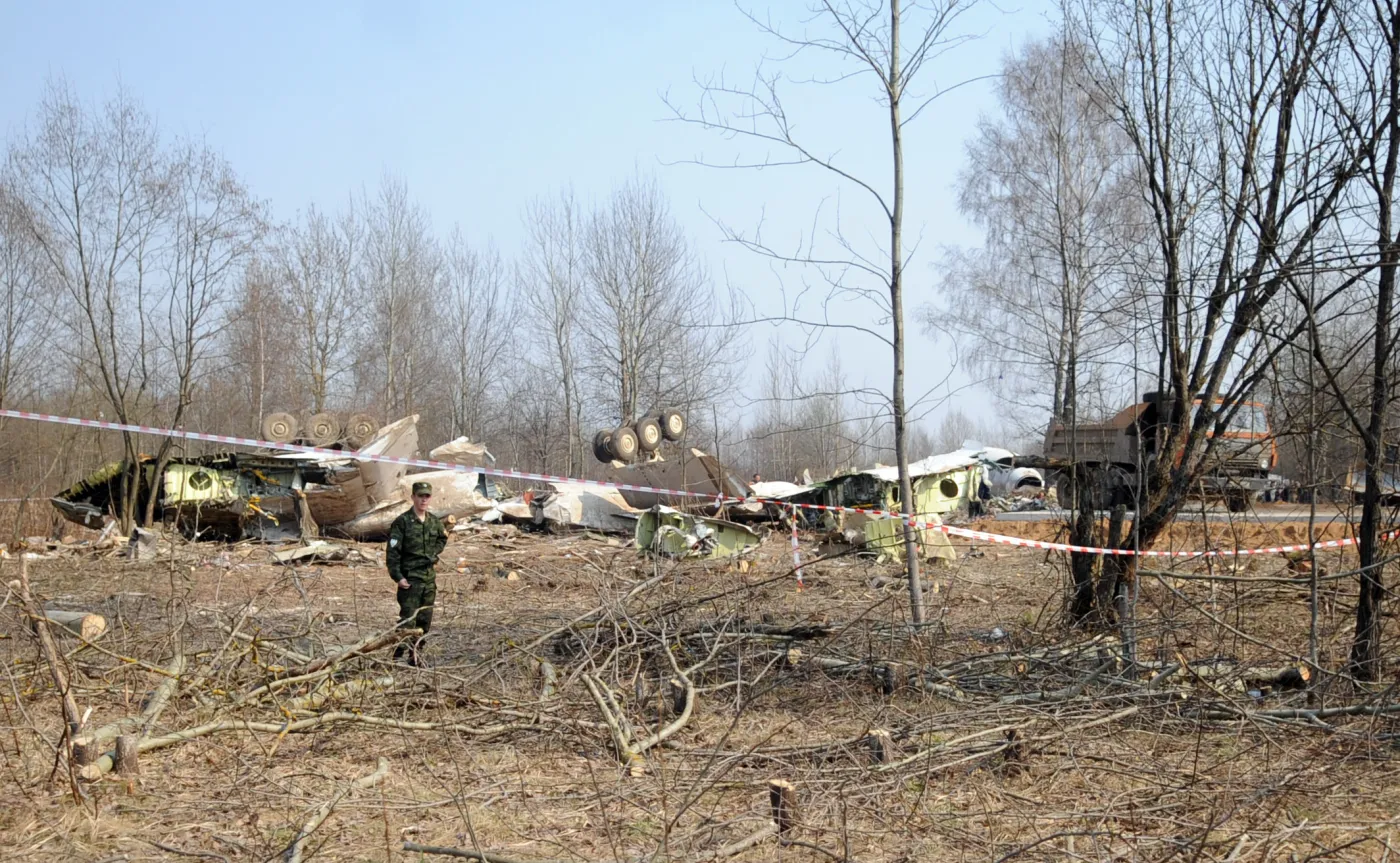 wrak TU-154M