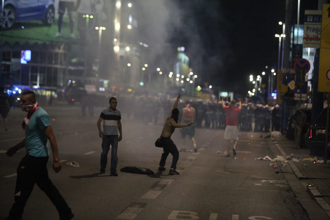 Euro 2012: są pierwsi skazani za udział we wtorkowych zajściach w stolicy