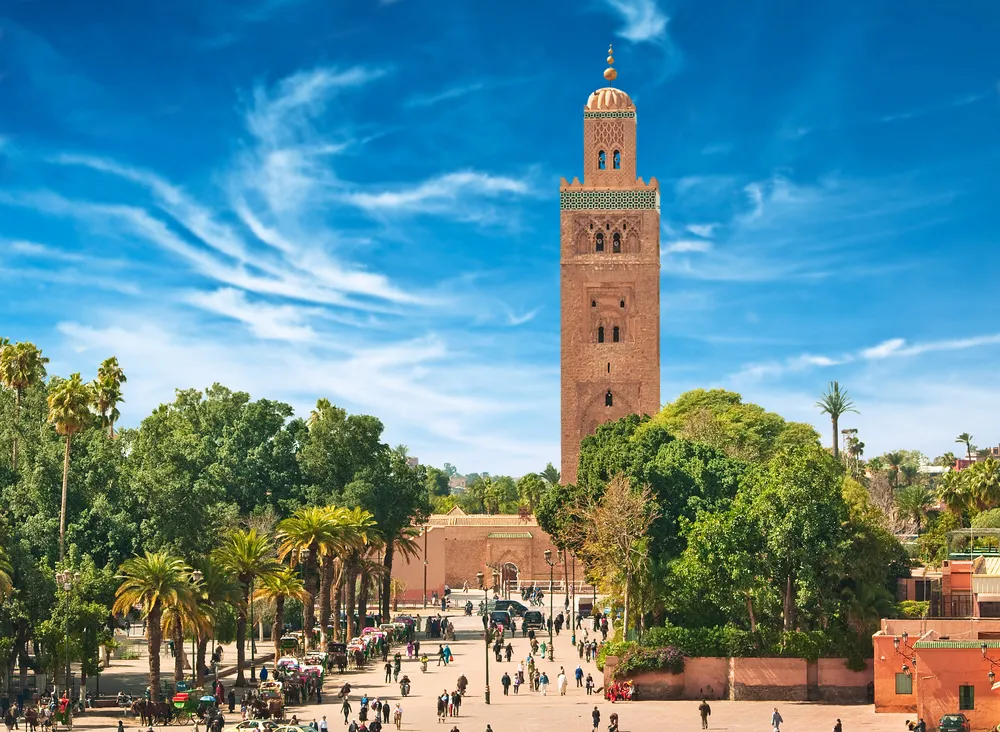 Suk w Marrakeszu