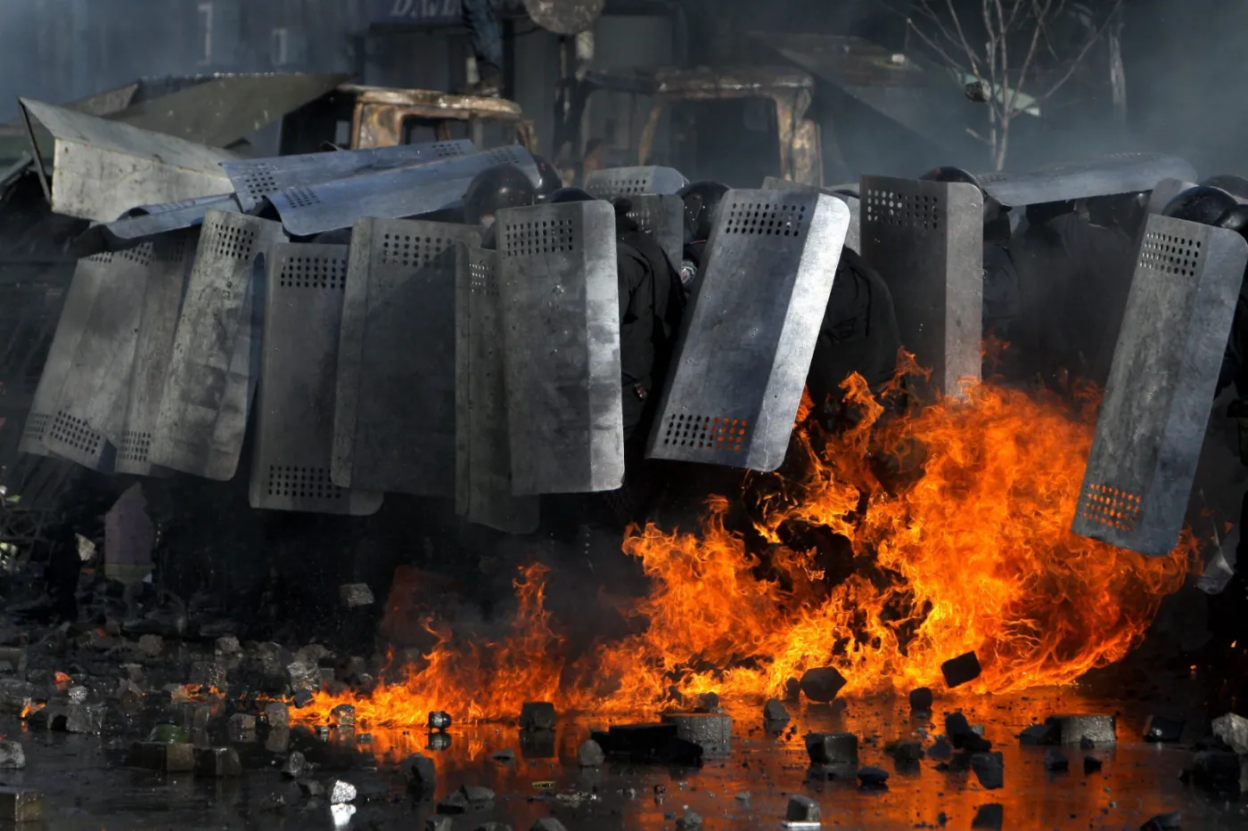 Protesty na Ukrainie