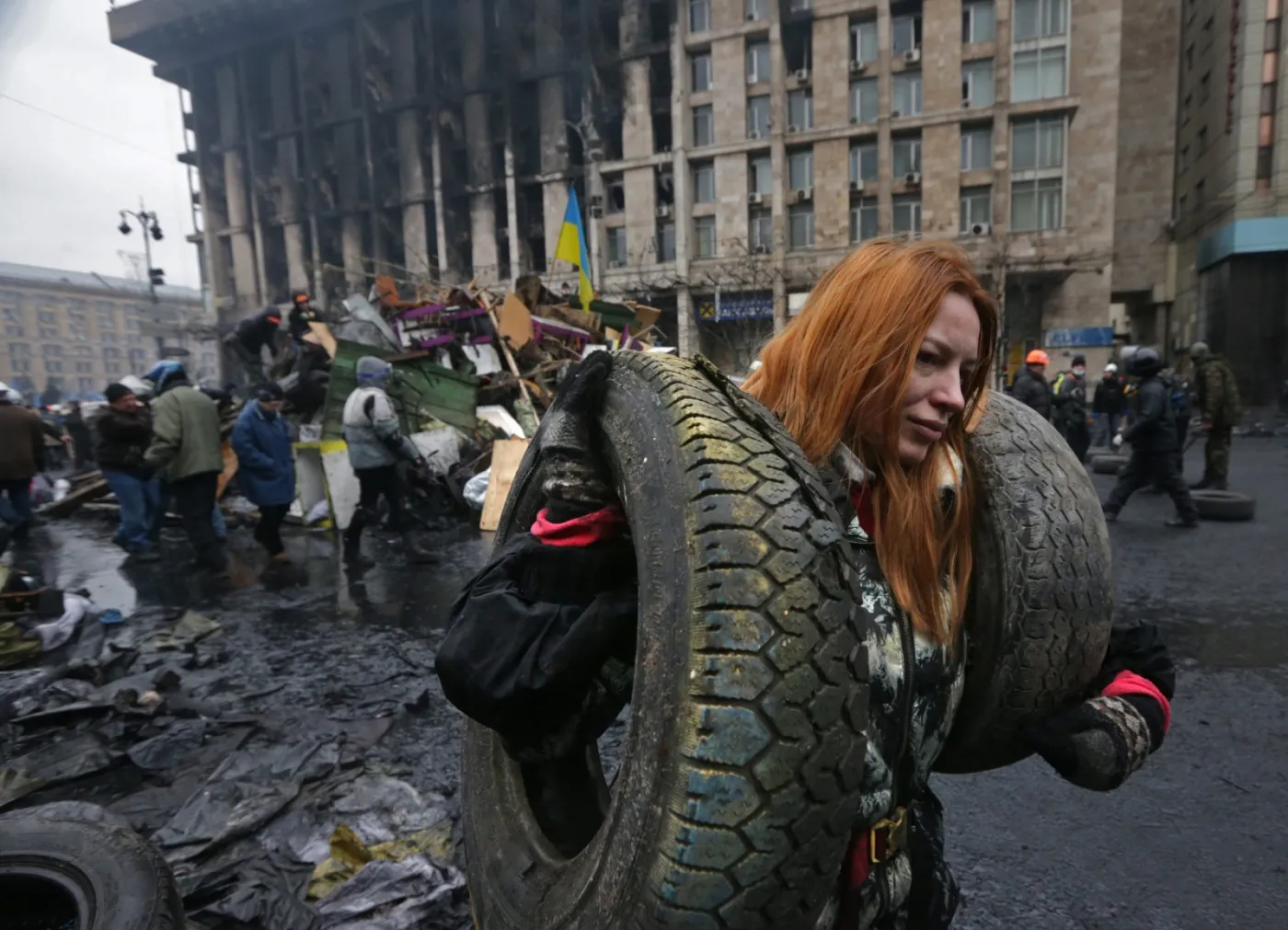 Protesty na Ukrainie