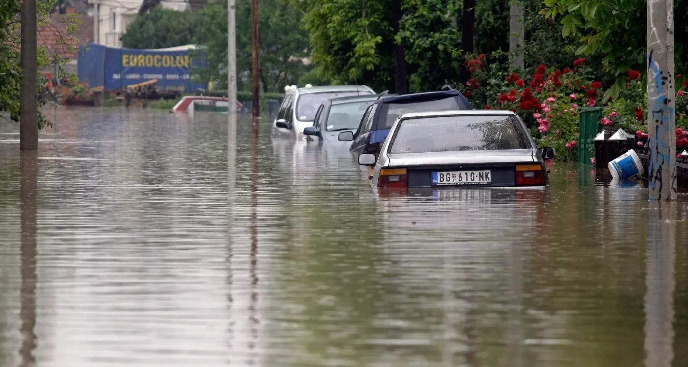 Powódź na Bałkanach