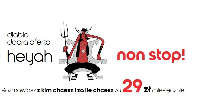 Heyah prezentuje nową ofertę. Czy wygra z Nju.mobile i Play?